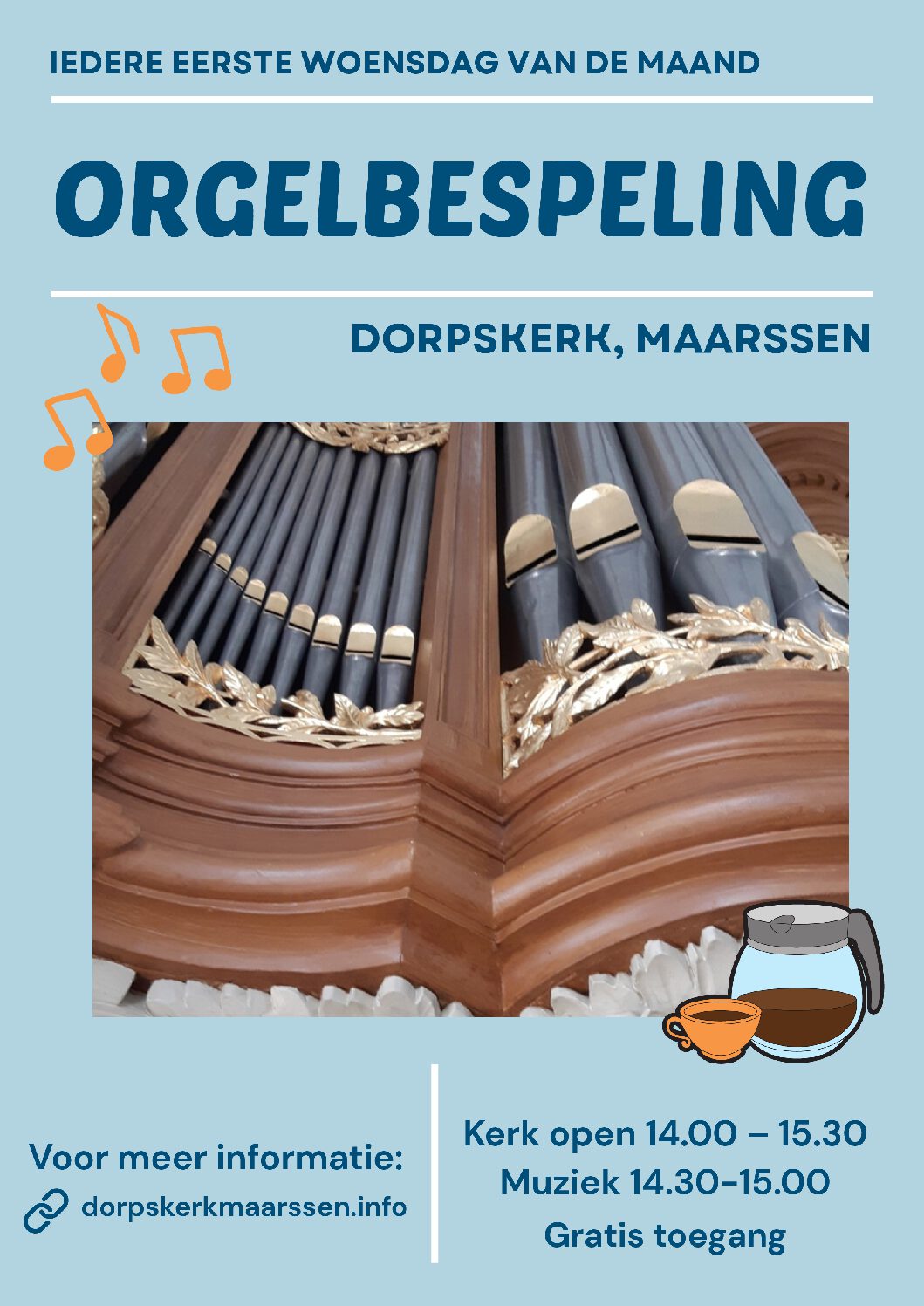 Orgelbespeling Poster